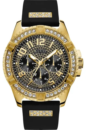 Guess Multifunctioneel horloge Frontier Horloge, quartz, herenhorloge, analoog, siliconen band