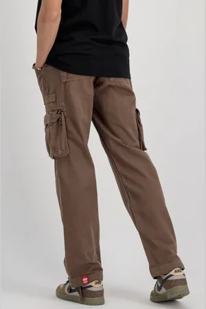 Alpha Industries Cargobroek Jet pant met zijcargozakken en koord aan de beenafsluiting