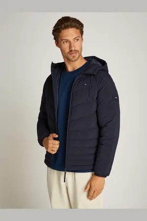 Tommy Hilfiger Gewatteerde jas MIX QUILT HOODED JACKET