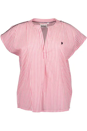 Blue Seven Klassieke blouse blouse met Henley halslijn SUMMER BLOOMS (1-delig)