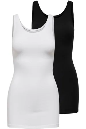 ONLY Tanktop ONLLIVE LOVE NEW LONG TT 2PACK NOOS (Set van 2)
