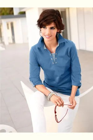 Casual Looks Shirt met 3/4-mouwen Shirt (1-delig)