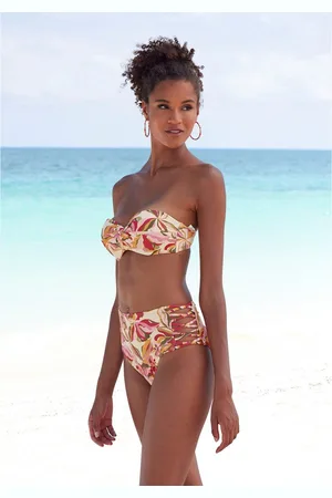 QS by s.Oliver Highwaist-bikinibroekje Bauhinia met opzij gekruiste bandjes