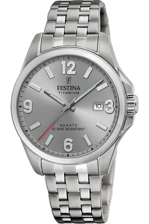 Festina Kwartshorloge Calendario Titanium Horloge, herenhorloge, analoog, dag