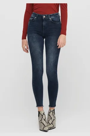 ONLY Skinny fit jeans ONLBLUSH MID SK ANK RW REA409 NOOS