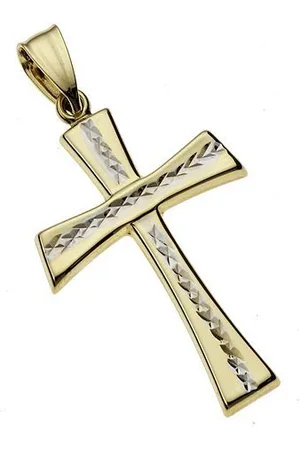 Firetti Kruishanger Sieraad cadeau 333 halssieraad hanger voor ketting kruis