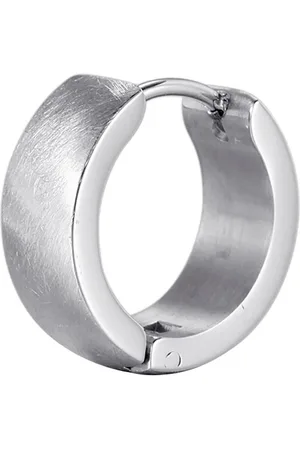 Firetti Single-oorring Sieraad cadeau roestvrij staal oorbellen oorbel ijs kras