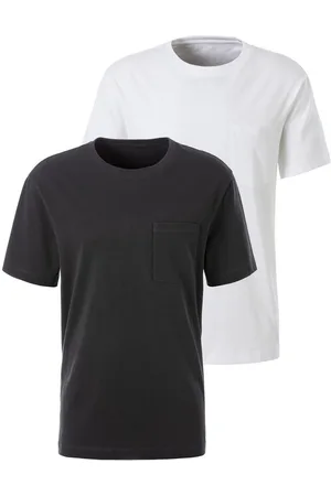 john devin T-shirt met borstzak (2-delig, Set van 2)