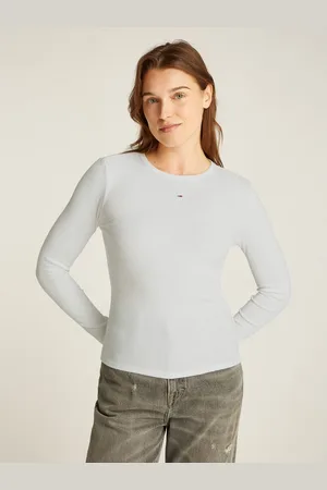 Tommy Hilfiger Shirt met lange mouwen TJW SLIM ESSENTIAL RIB LS