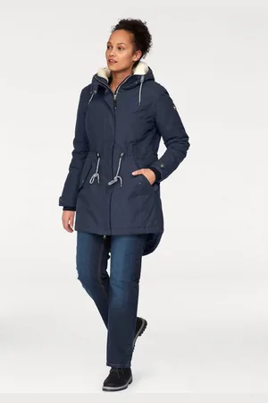 Polarino Functionele parka Bovenmateriaal water-/winddicht & ademend, gelaste naden