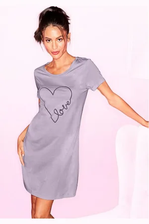 VIVANCE DREAMS Big-shirt met hartjesprint