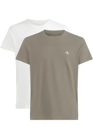Calvin Klein T-shirt 2 PACK MONOLOGO T-SHIRT (Set van 2)