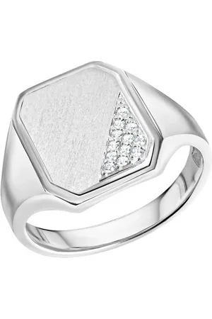 Firetti Ring Sieraad cadeau 925 herenring zilveren ring zegelring