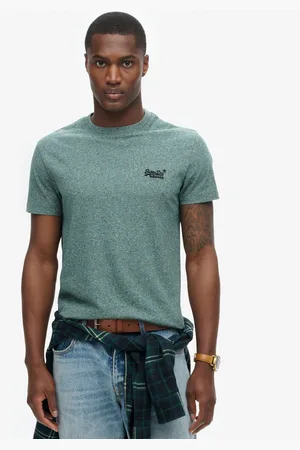 Superdry Shirt met ronde hals ESSENTIAL LOGO EMB TEE