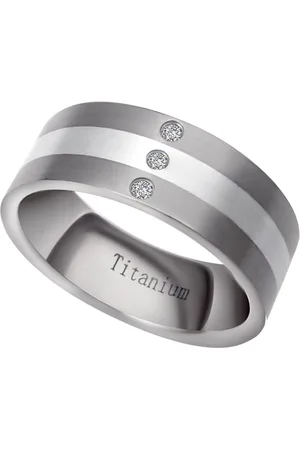 Firetti Partnerring Sieraad cadeau "LIEFDE" titanium met of zonder zirkoon (synthetisch)