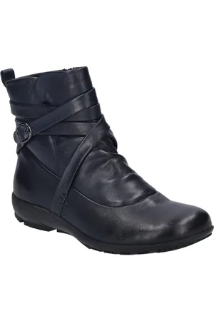 Josef Seibel Laarsjes Charlotte 11 Boots, winterboots, laarzen met modieuze plooien
