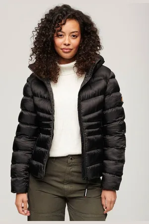 Superdry Gewatteerde jas HOODED FUJI QUILT PADDED JKT