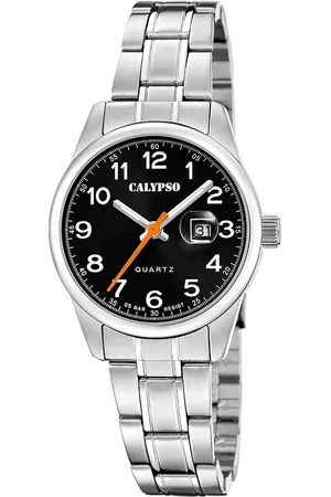Calypso Kwartshorloge Basic Horloge, dameshorloge, stalen band, analoog, dag