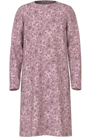 NAME IT Pyjama NKFNIGHTGOWN LS MAUVE FLOWER NOOS