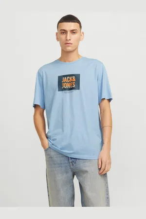 JACK & JONES Shirt met print JJHUDSON TEE SS CREW NECK