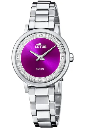 Lotus Kwartshorloge Horloge, dameshorloge, stalen armband