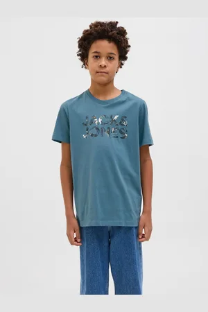 JACK & JONES Shirt met ronde hals JJEBRYAN CORP LOGO TEE SS O-NECK JNR