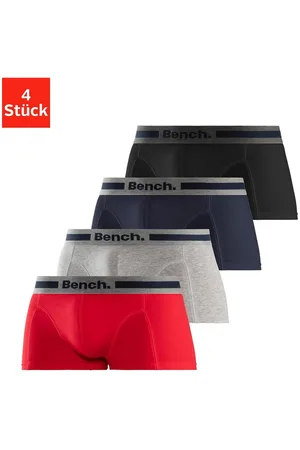 Bench Hipster strak zittende boxershorts van katoenmix (set, 4 stuks)