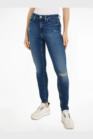 Calvin Klein Skinny fit jeans High rise skinny in een klassiek 5-pocketsmodel