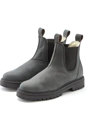 ELBSAND Laarsjes van leer in klassieke chelsea-look, laarzen, boots, winterlaarzen
