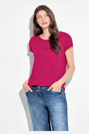 CECIL T-shirt met biesdecoratie