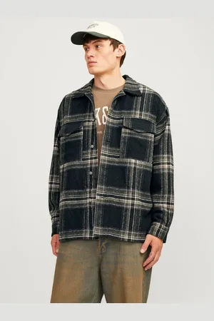 JACK & JONES Overhemd met lange mouwen JORVESTERBRO CHECK OVERSHIRT LS SN