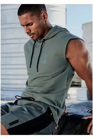 le jogger ® Capuchontrui met print en koordtrek