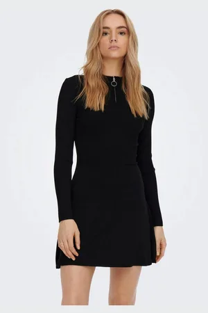ONLY Gebreide jurk ONLDEE HAZEL L/S ZIP DRESS CC KNT