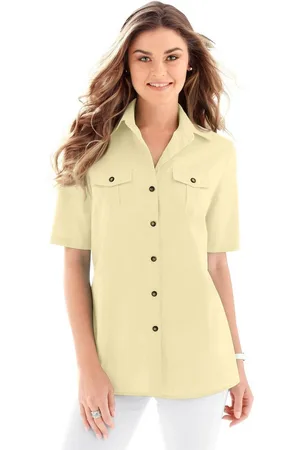 Classic Basics Blouse met korte mouwen