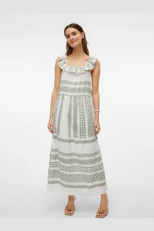 VERO MODA Maxi-jurk VMDICTHE SL ANKLE DRESS WVN GA