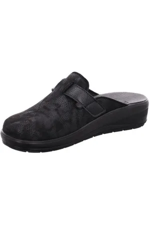 Rohde Pantoffels Catania pantoffel, slippers, klomp met klittenbandjes