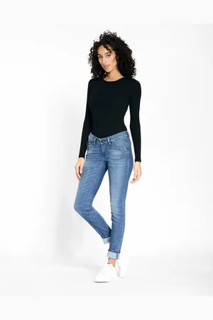 Gang Skinny fit jeans 94NIKITA met een rit-detail aan de kleingeldzakje