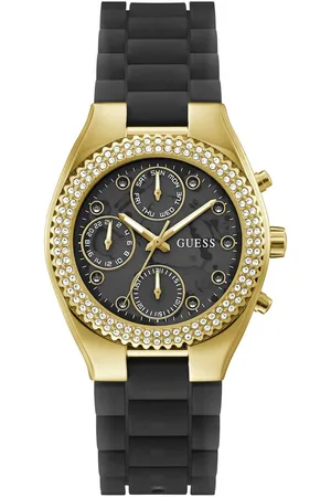 Guess Multifunctioneel horloge JELLY Quartzhorloge, horloge, damenuur, datum, 12/24-uurs weergave