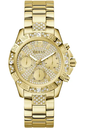 Guess Multifunctioneel horloge Majesty Quartz horloge, armbanduhr, dameshorloge, datum, roestvrijstalen band