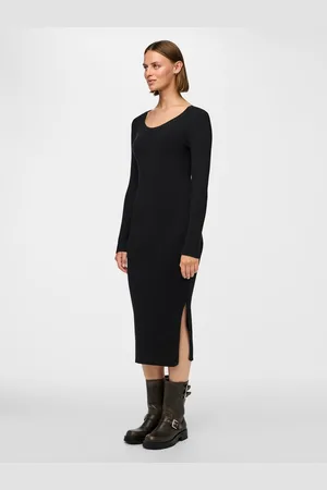 Pieces® Gebreide jurk PCMIRA LS KNIT DRESS NOOS BC