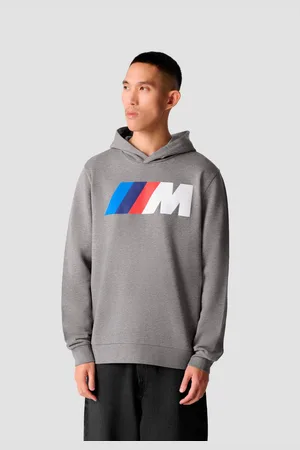 BMW Hoodie met m logo puffdruk op de borst (-)