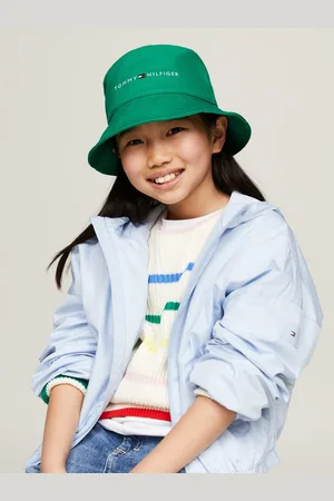 Tommy Hilfiger Aansluitende pet Essential Cap Unisex Bucket Hat Kinderen Kids Junior MiniMe, in colorblocking