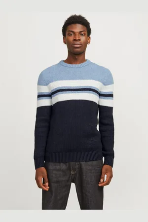 JACK & JONES Trui met ronde hals JJSANDER KNIT CREW NECK