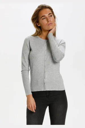 Saint Tropez Cardigan MilaSZ A8661 chique materialenmix in vele kleuren