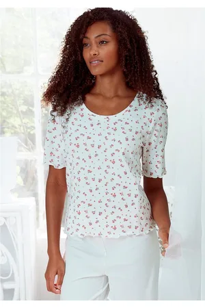 QS by s.Oliver Pyjama top met pofmouwen