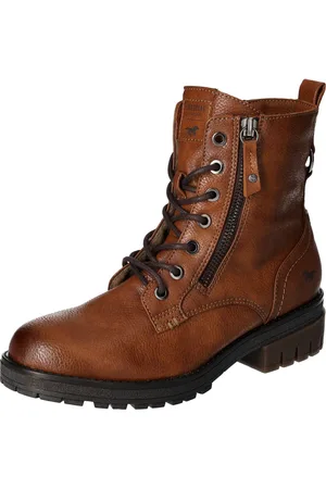 Mustang Veterschoenen veterschoenen, enkellaars, hakken, met ritssluiting