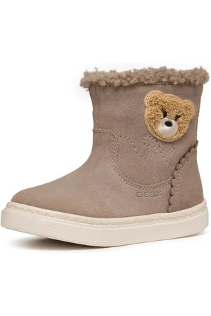 Geox Winterlaarzen B NASHIK GIRL A Klittenbandlaarzen, babylaarzen winterlaarzen met schattige patch