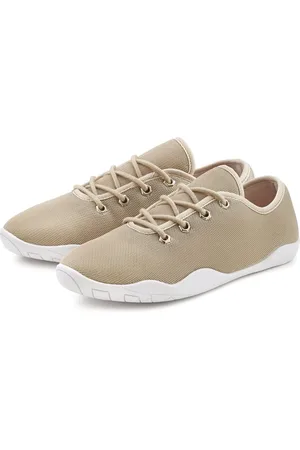 Lascana Sneakers met ultradunne zool, superlicht, veterschoenen, unisex vegan
