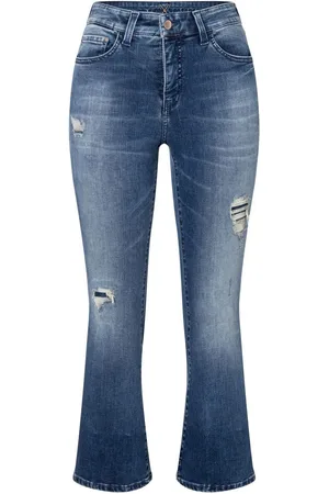 Mac 3/4 jeans Dream Kick Modieus verkorte en licht uitlopende zoom
