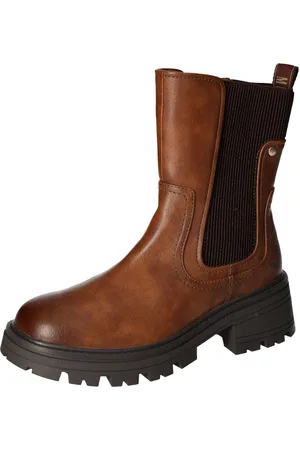 Mustang Chelsea-boots Slip-on laarzen, herfstschoen met comfortabele stretchinzet